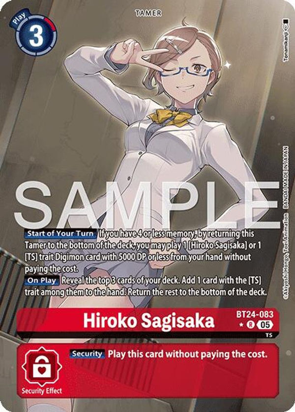 Hiroko Sagisaka (Alternate Art) - BT24-083 - Rare