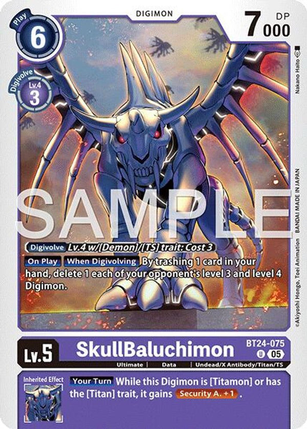SkullBaluchimon - BT24-075 - Uncommon