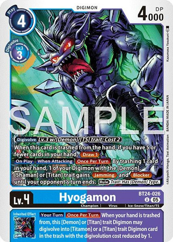 Hyogamon - BT24-026 - Uncommon