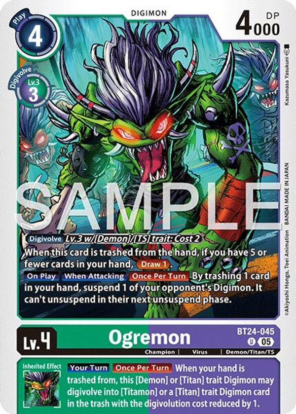 Ogremon - BT24-045 - Uncommon