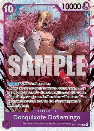 Donquixote Doflamingo - OP14-069 - OP14-069 - Super Rare