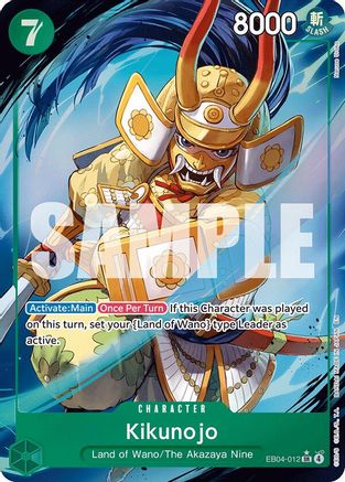 Kikunojo - EB04-012 (Alternate Art) - EB04-012 - Super Rare