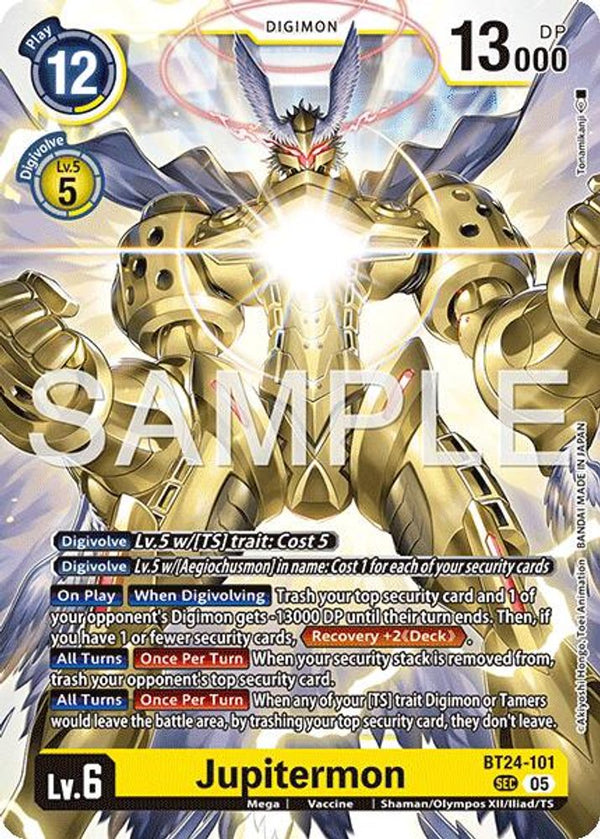 Jupitermon - BT24-101 - Secret Rare