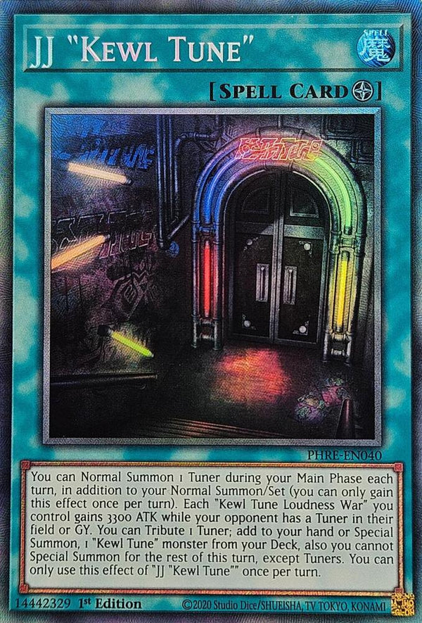 JJ "Kewl Tune" (CR) - PHRE-EN040 - Collector's Rare - 1st Edition