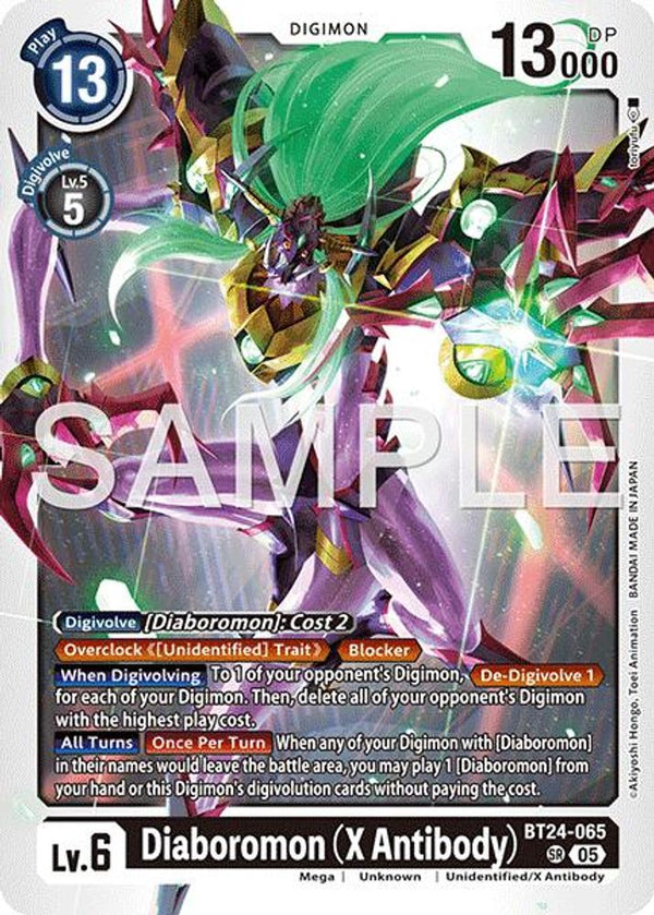 Diaboromon (X Antibody) - BT24-065 - Super Rare