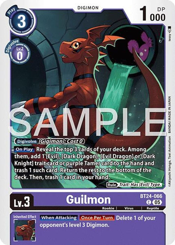 Guilmon - BT24-066 - Common