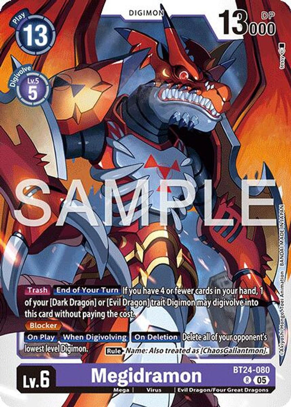 Megidramon - BT24-080 - Rare