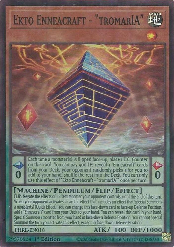 Ekto Enneacraft - "tromarIA" (Super Rare) - PHRE-EN018 - Super Rare - 1st Edition