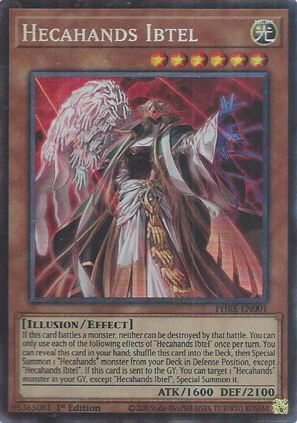 Hecahands Ibtel (CR) - PHRE-EN001 - Collector's Rare - 1st Edition