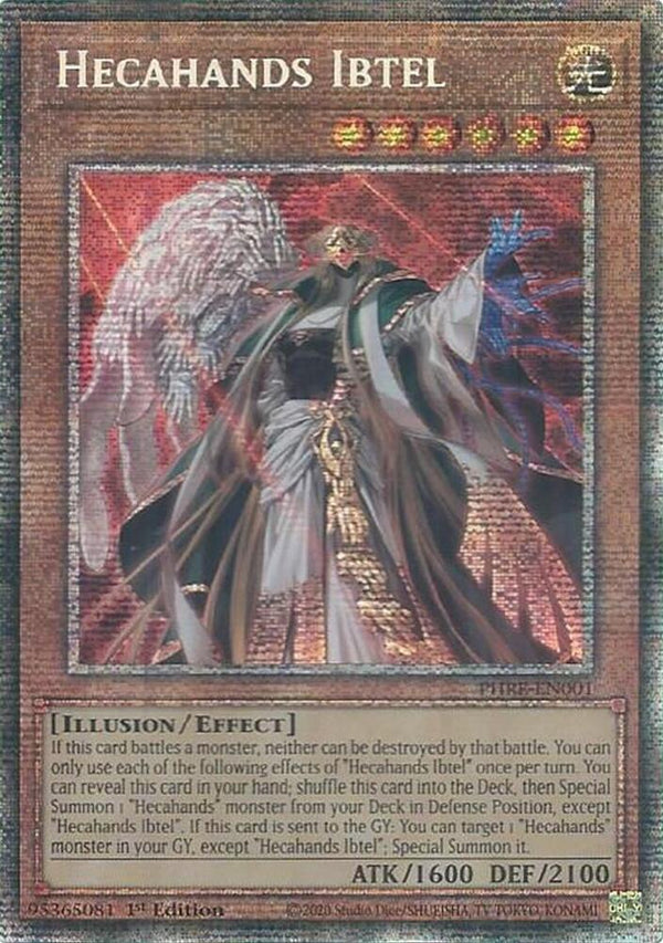 Hecahands Ibtel - PHRE-EN001 - Starlight Rare - 1st Edition