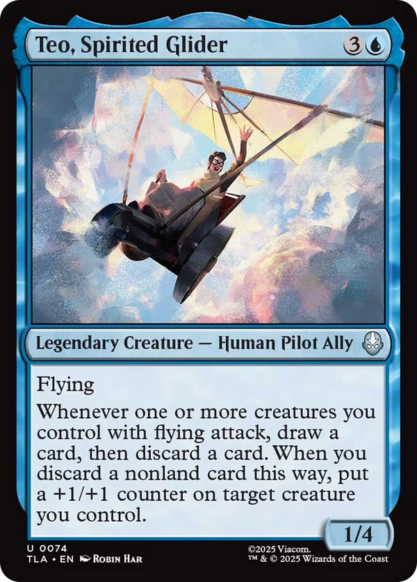 Teo, Spirited Glider (TLA)