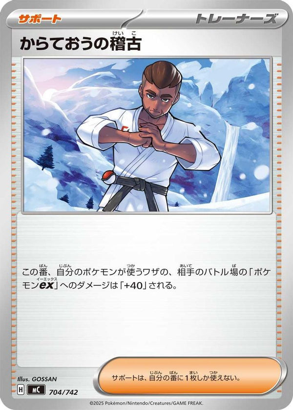 Black Belt's Training (Japanese) - 704/742 - No Rarity