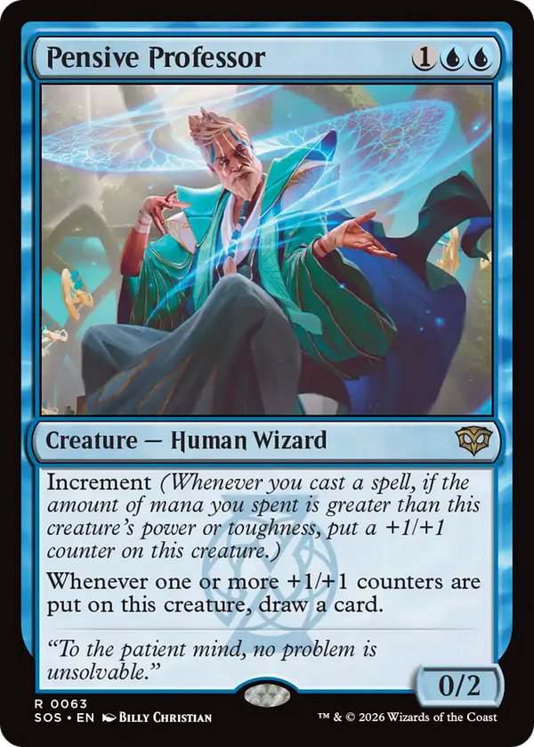 Pensive Professor (SOS)