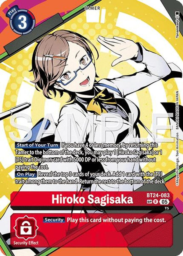 Hiroko Sagisaka (SP) - BT24-083 - Special Rare