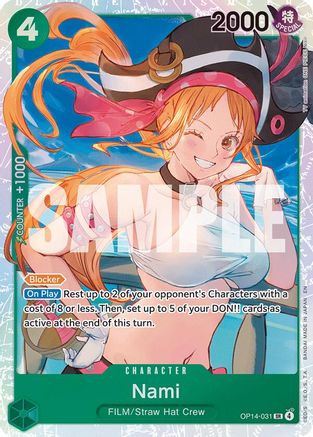 Nami - OP14-031 - Super Rare