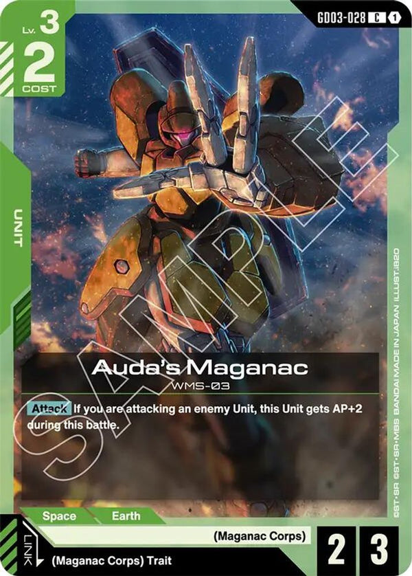 Auda's Maganac - GD03-028 - Common