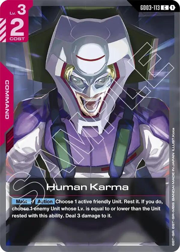 Human Karma - GD03-113 - Common