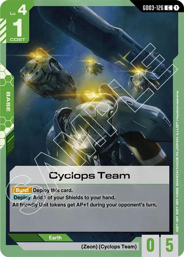 Cyclops Team - GD03-126 - Common