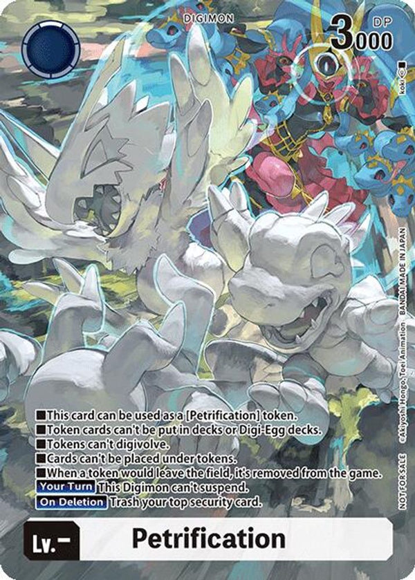Petrification (Token) - Digimon - BT-24