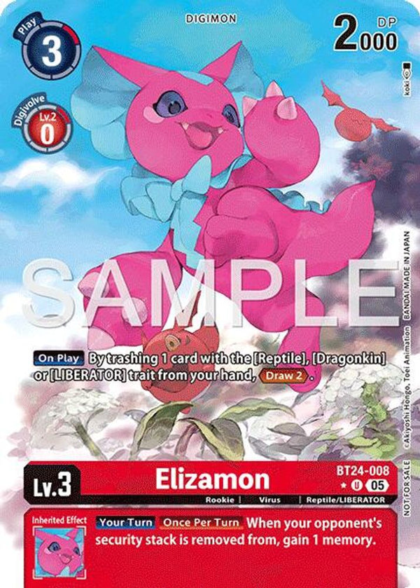 Elizamon (Box Topper) - BT24-008 - Uncommon