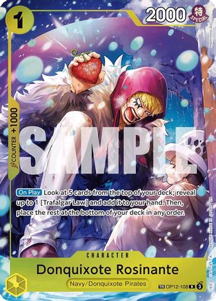 Donquixote Rosinante (Treasure Rare) - OP12-108 - Rare