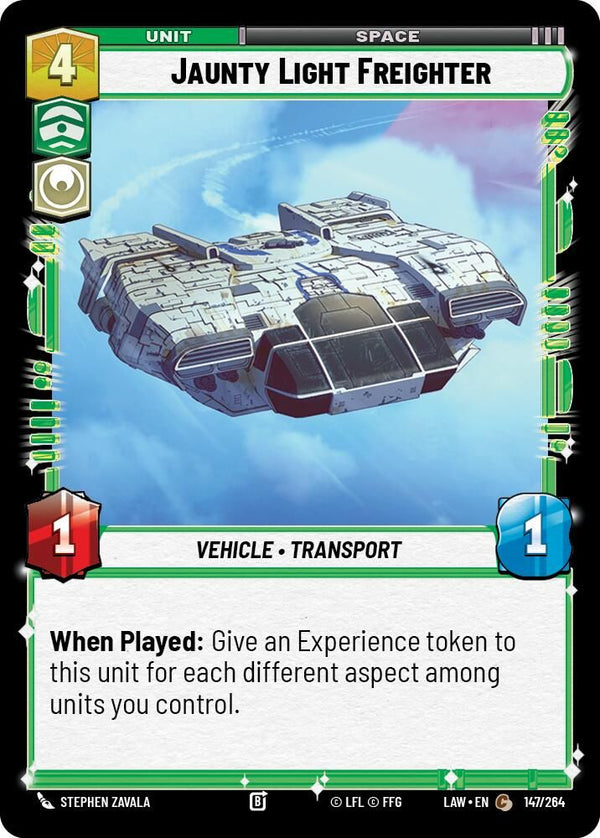 Jaunty Light Frieghter - 147/264 - Common
