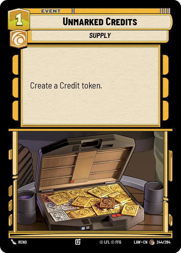 Unmarked Credits - 244/264 - Common