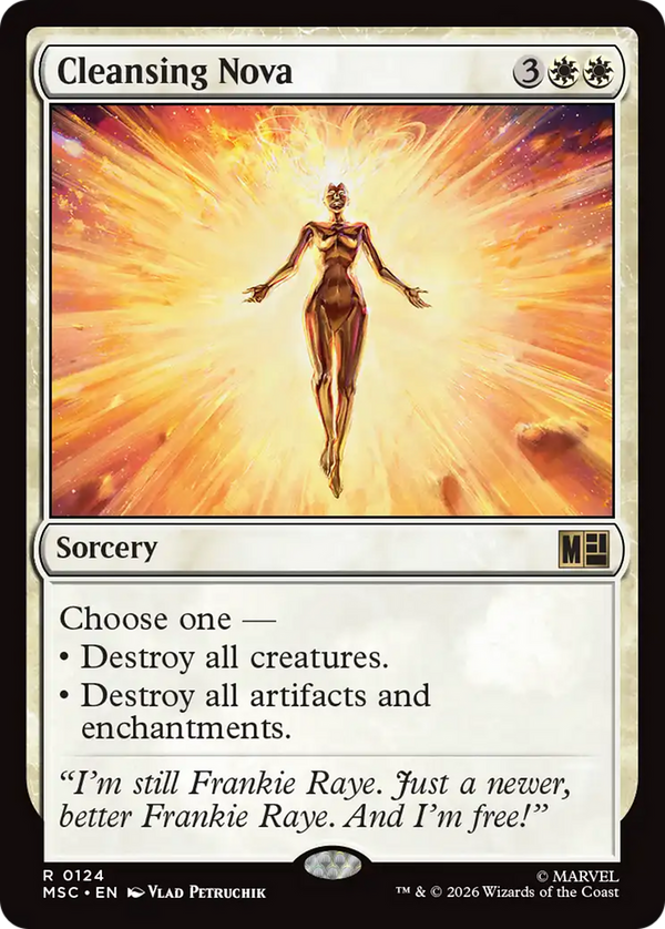Cleansing Nova (MSC) (Pre-Order)