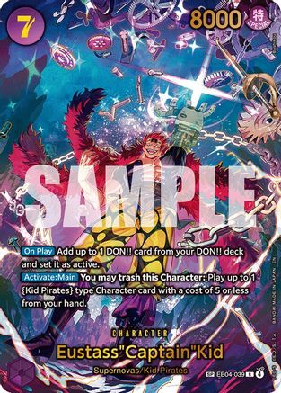 Eustass"Captain"Kid - EB04-039 (Special) - EB04-039 - Rare