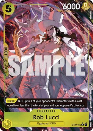 Rob Lucci (Full Art) - ST29-013 - Common