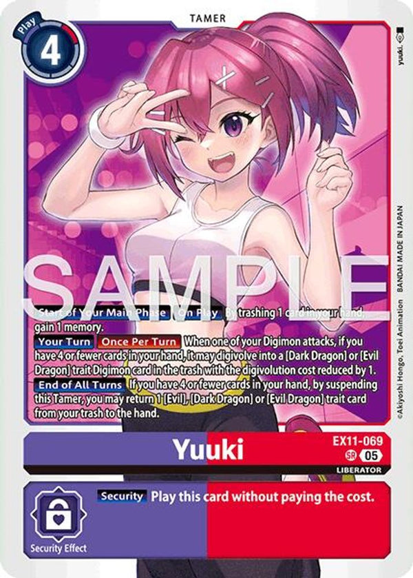 Yuuki - EX11-069 - Super Rare