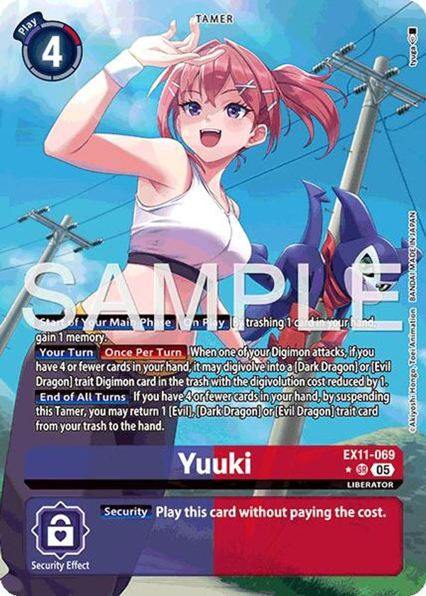 Yuuki (Alternate Art) - EX11-069 - Super Rare