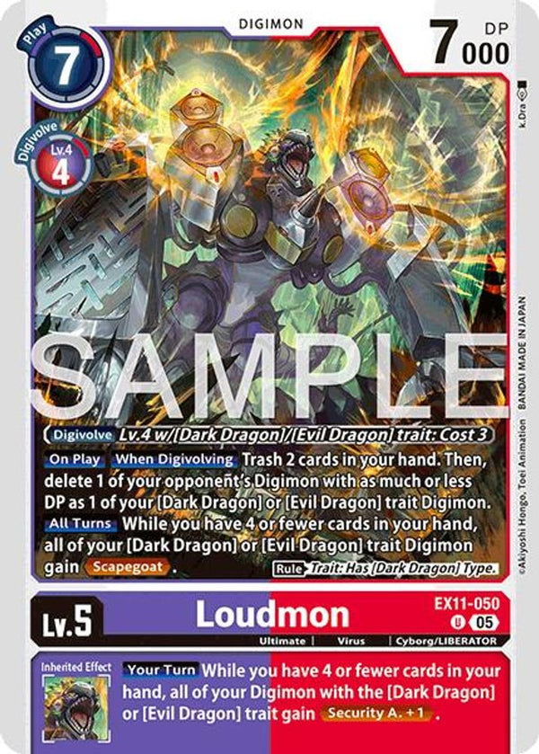 Loudmon - EX11-050 - Uncommon