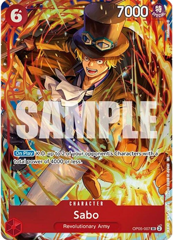 Sabo (Illustration Box Vol.5) - OP05-007 - Super Rare