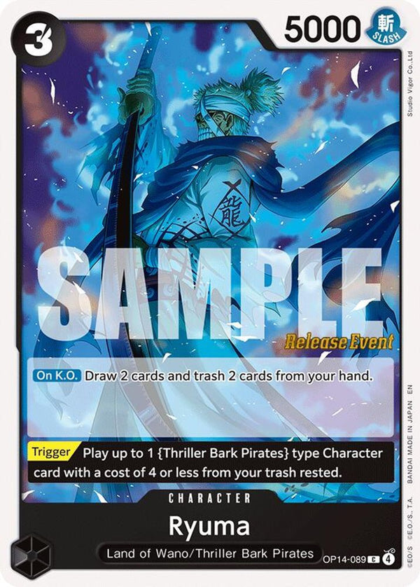 Ryuma - OP14-089 (Release Event) - Common