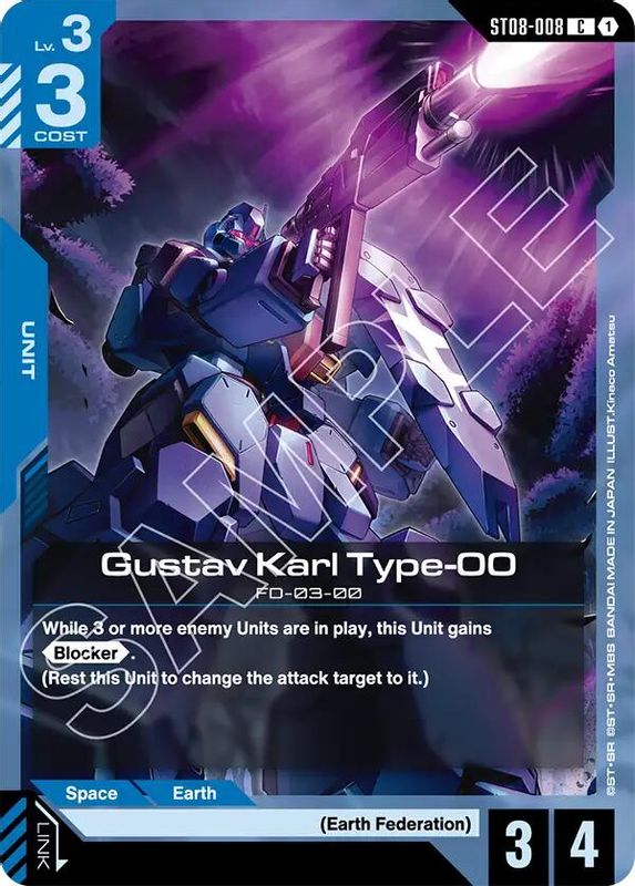 Gustav Karl Type-00 - ST08-008 - Common