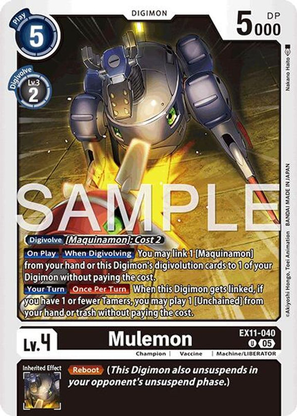 Mulemon - EX11-040 - Uncommon