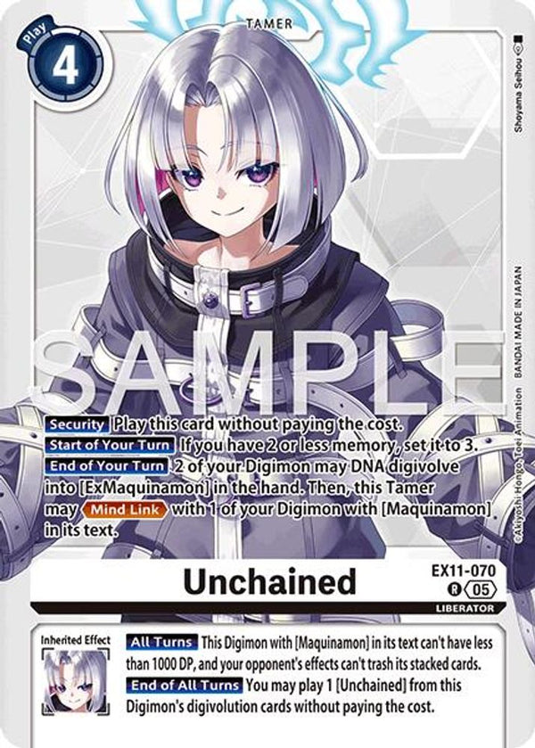 Unchained - EX11-070 - Rare