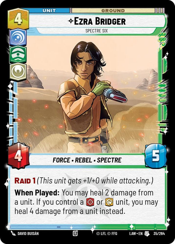 Ezra Bridger - Spectre Six - 35/264 - Uncommon