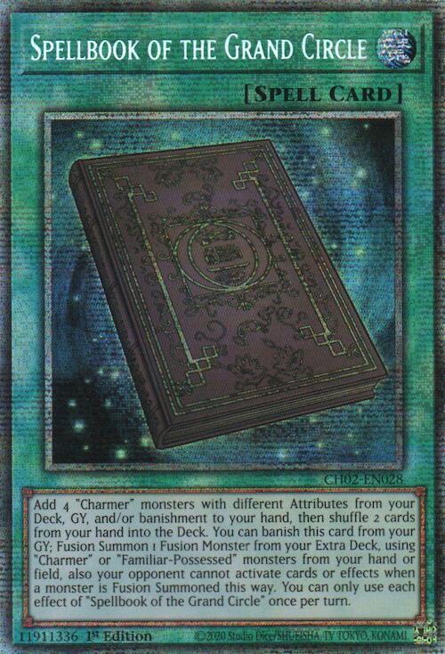 Spellbook of the Grand Circle - CH02-EN028 - Starlight Rare - 1st Edition