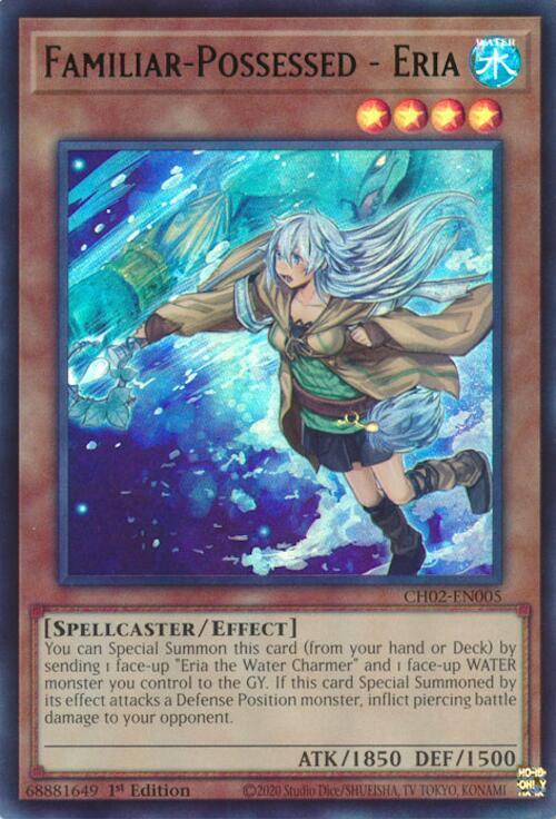 Familiar-Possessed - Eria - CH02-EN005 - Ultra Rare - 1st Edition