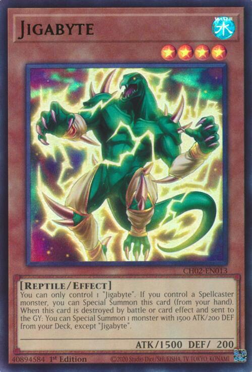 Jigabyte - CH02-EN013 - Ultra Rare - 1st Edition