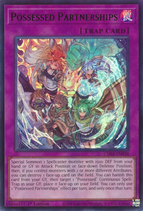 Possessed Partnerships - CH02-EN038 - Ultra Rare - 1st Edition