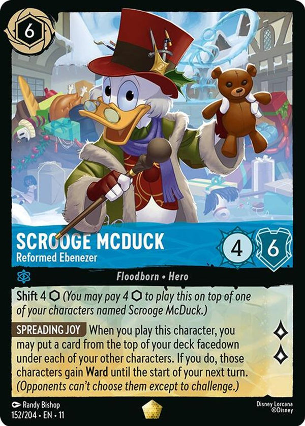 Scrooge McDuck (Reformed Ebenezer) - 152/204 - Legendary