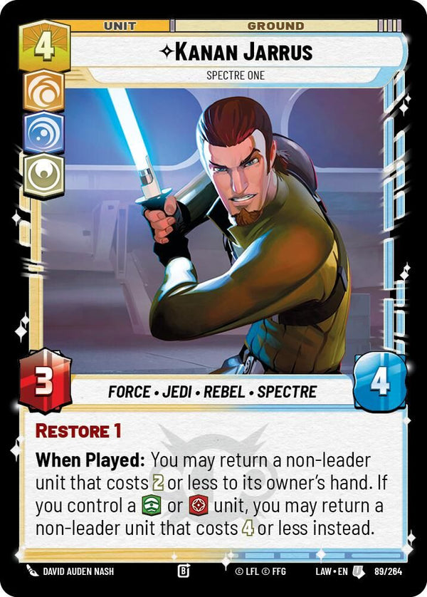 Kanan Jarrus - Spectre One - 89/264 - Uncommon