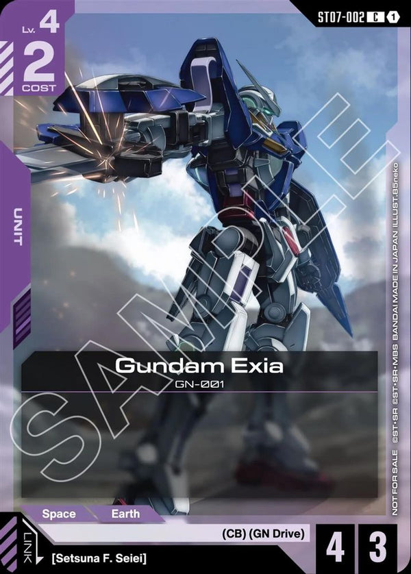 Gundam Exia (ST07 Release Event) - ST07-002 - Common