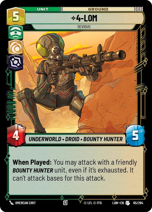 4-LOM - Devious - 65/264 - Uncommon