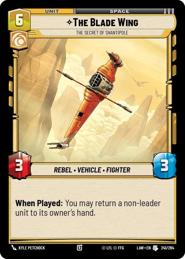 The Blade Wing - The Secret of Shantipole - 241/264 - Uncommon