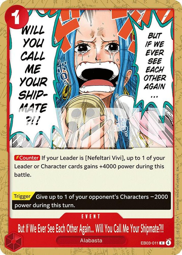 But If We Ever See Each Other Again... Will You Call Me Your Shipmate?!! - EB03-011 - Common