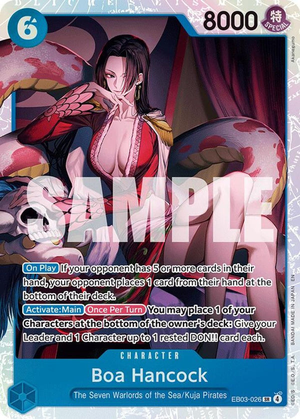Boa Hancock - EB03-026 - Super Rare